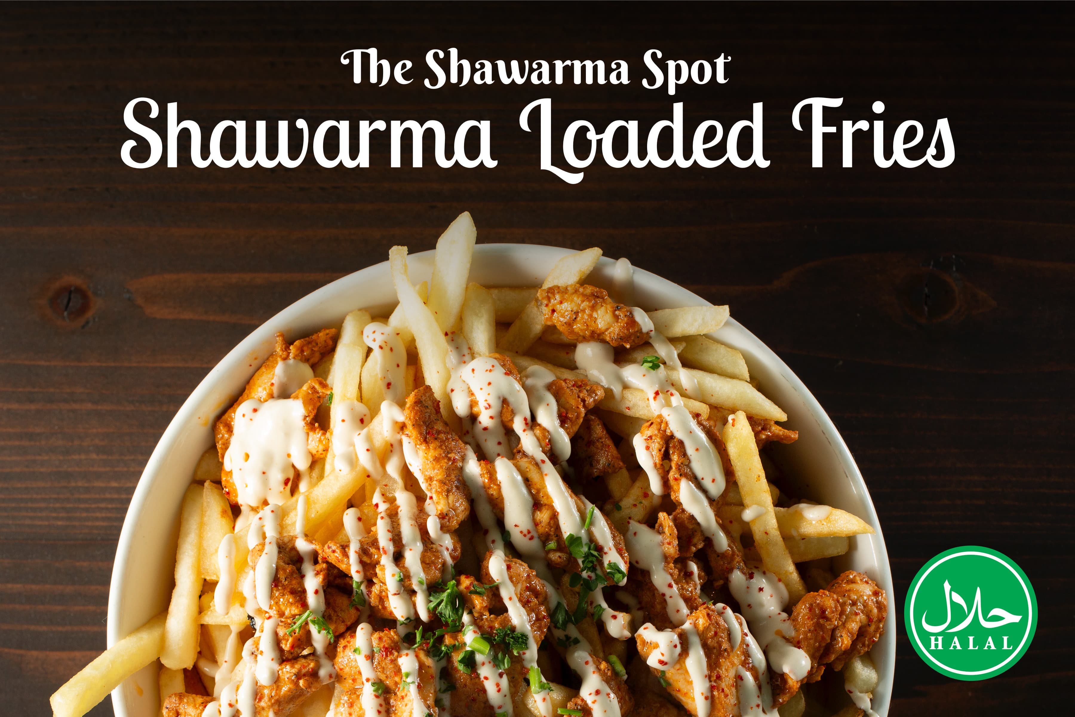 Shawarma loaded fries